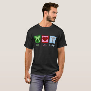 Onkologe Peace Liebe Oncology Office T-Shirt