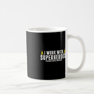 Onkologie der Kinder RN Nurse Onkologe Ribbon Kaffeetasse