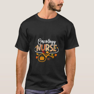 Onkologie-Erkrankungen Herbstfallen Herbst Stethos T-Shirt