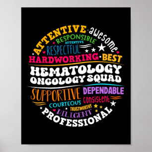 Onkologie Hämatologie Pflegepersonal-Team Pädiatri Poster