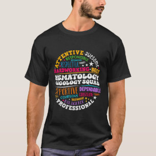 Onkologie Hämatologie Pflegepersonal-Team Pädiatri T-Shirt