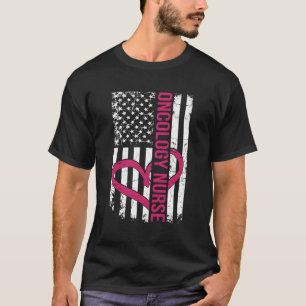 Onkologie-Krankenfahne für die Krebsbehandlung T-Shirt