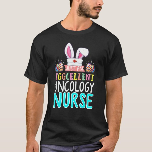 Onkologie Krankenpflege Ostern Sonnige Ohren Medic T-Shirt (Vorderseite)