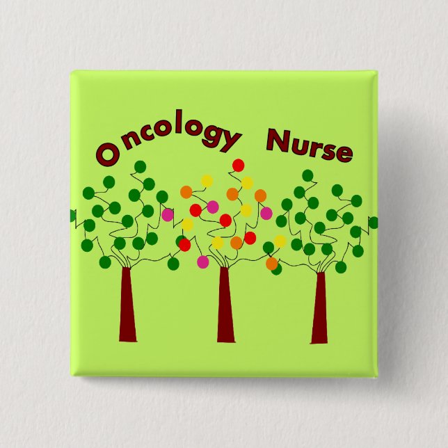 Onkologie-Krankenschwester-T - Shirts und Button (Vorderseite)