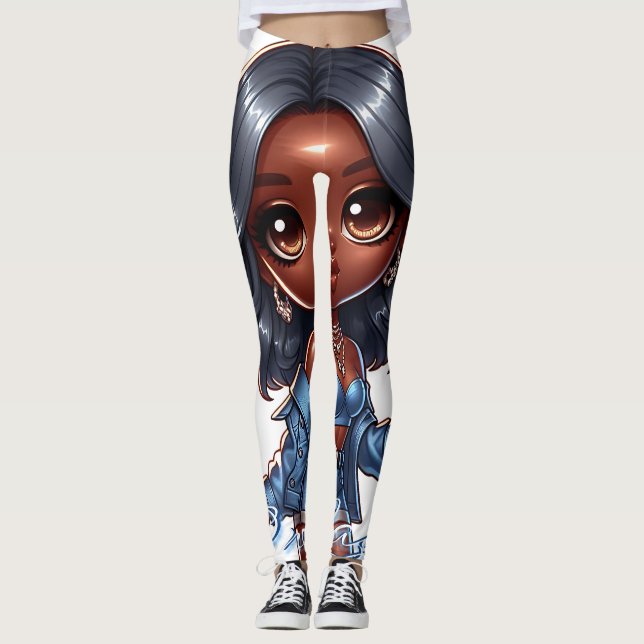 ONLAYE1/BADDIE JEAN SET LEGGINGS (Vorderseite)