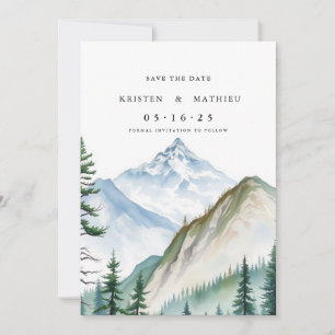 Online-Berge ohne Foto Save The Date