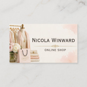 Online-Boutique-Visitenkarte Visitenkarte