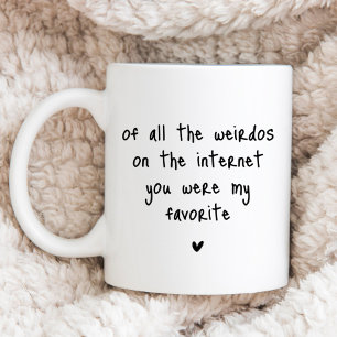 Online Dating Match Funny Girlfriend Kaffeetasse