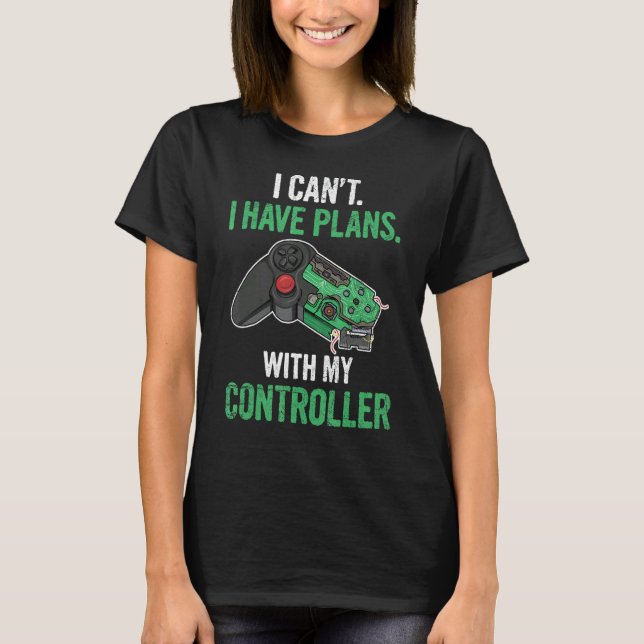 Online-Gamer für einen Controller-Nerd 2 T-Shirt (Vorderseite)