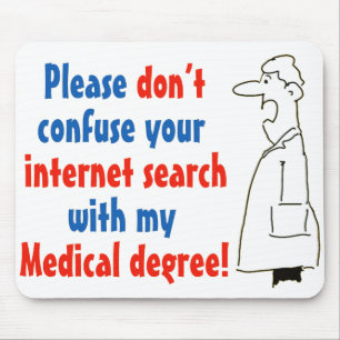 Online-Medizinische Diagnose und qualifizierter Ar Mousepad
