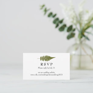 Online-RSVP-Karte (Mini) Begleitkarte