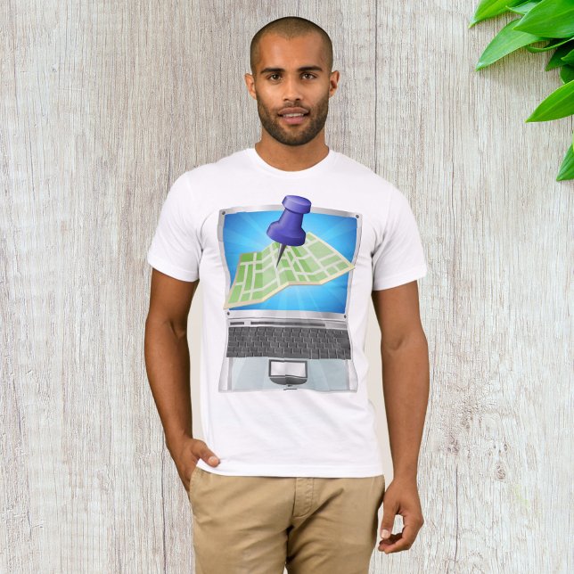 Online Street Map Mens T - Shirt (Von Creator hochgeladen)