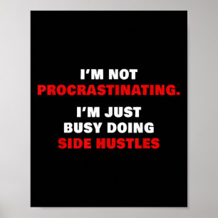 Online-Unternehmereinkommen - Side Hustle Funn Poster