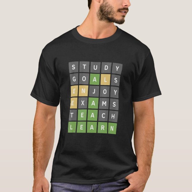 Online-Word-Spiel 3 T-Shirt (Vorderseite)