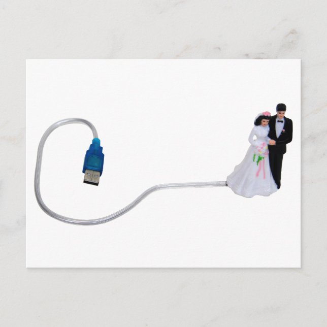 OnlineDating041809 Postkarte (Vorderseite)