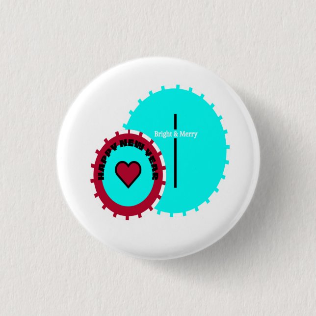 ONLY For Bright & Merry Button (Vorderseite)