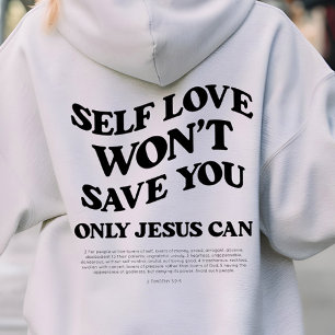 Only Jesus rettet Christliche Kinderbekleidung Hoodie
