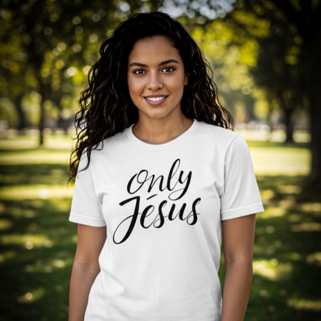 Only Jesus Tri-Blend Shirt (Von Creator hochgeladen)