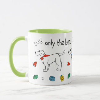 "Only the Best for my Little Buddy" Service Dog Tasse