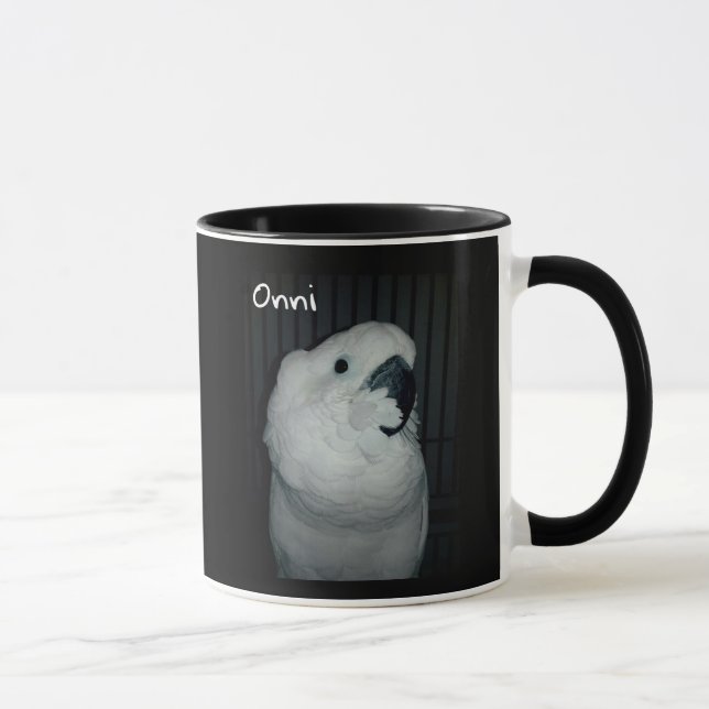 Onni der Baby-RegenschirmCockatoo Tasse (Rechts)