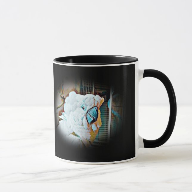 Onni der Baby-RegenschirmCockatoo Tasse (Rechts)