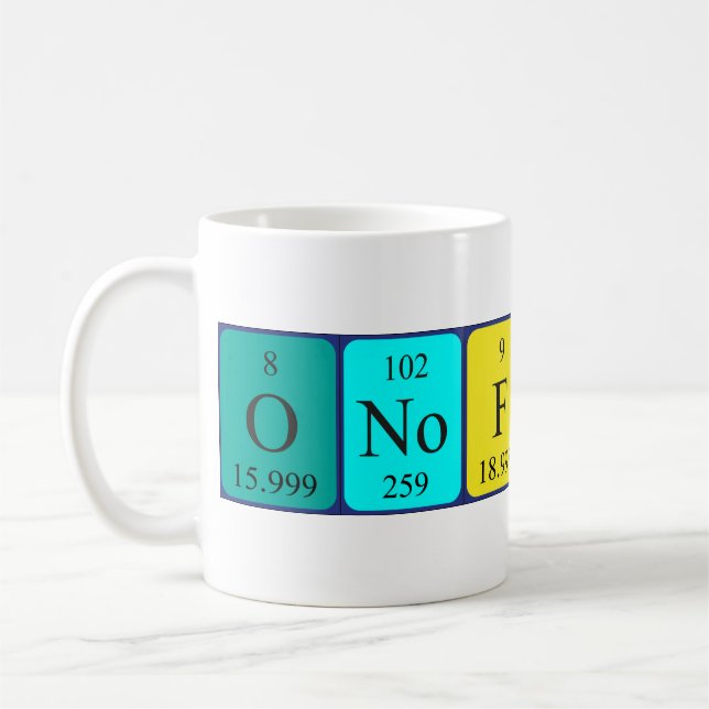 Onofredo Periodenname Tasse (Links)