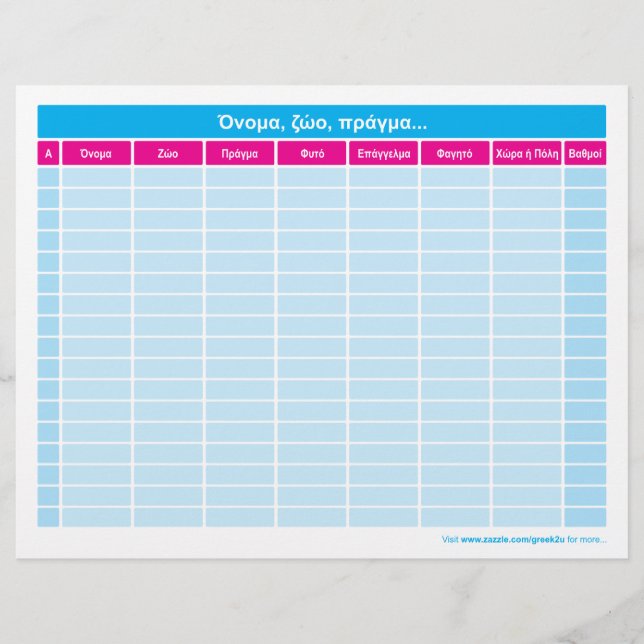 Onoma, Zoo, pragma... (Vorderseite)