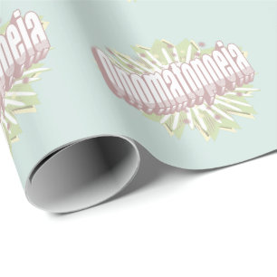 Onomatopoeia Explosion English Language Geschenkpapier