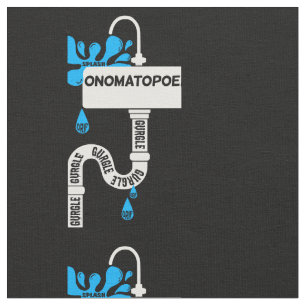 Onomatopoeia kreative Schrift oder Poesie Stoff