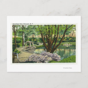 Onondaga Park Scene Postkarte