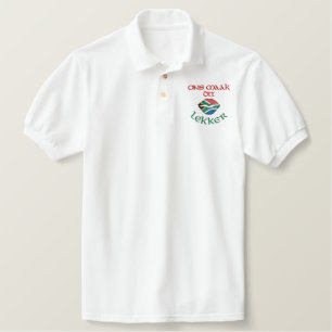 Ons maak dit LEKKER besticktes Shirt