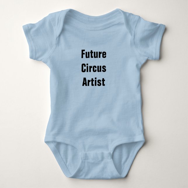 Onsie - Future Circus Artist Baby Strampler (Vorderseite)