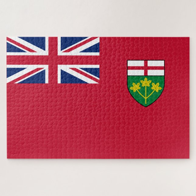 Ontario-Flagge (Horizontal)