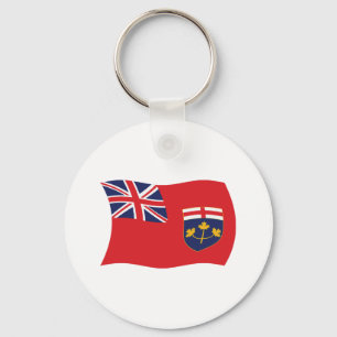 Ontario-Flagge-Schlüsselanhänger Schlüsselanhänger