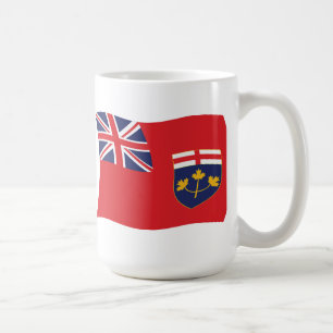 Ontario-Flaggen-Tasse Kaffeetasse