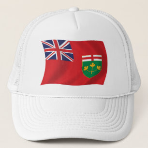 Ontario-Flaggenmütze Truckerkappe
