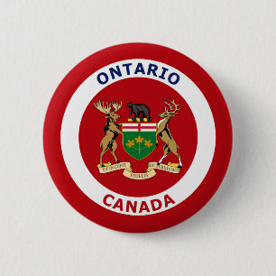 ONTARIO, KANADA BUTTON