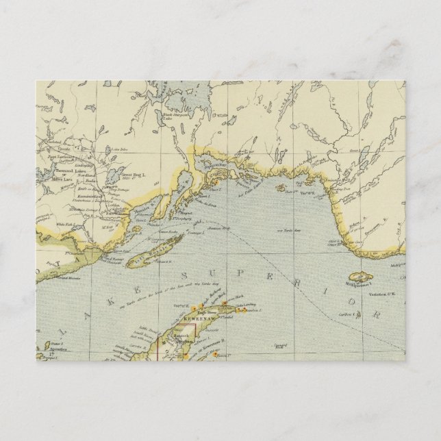 Ontario, Kanada Postkarte (Vorderseite)