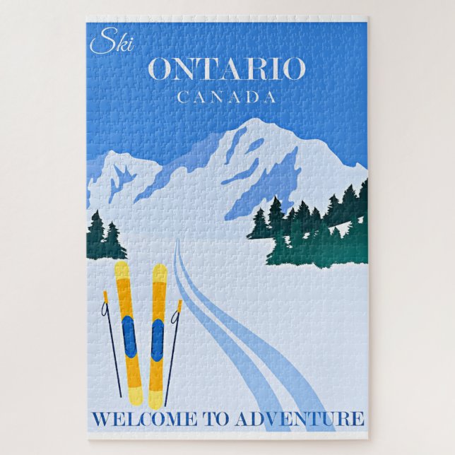 Ontario, Kanada Reiseplakat, (Vertikal)