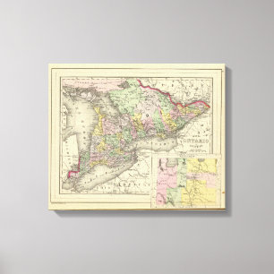 Ontario Leinwanddruck