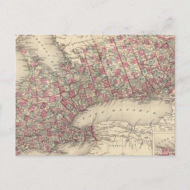 Ontario Postkarte (Vorderseite)