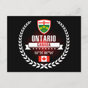 Ontario Postkarte