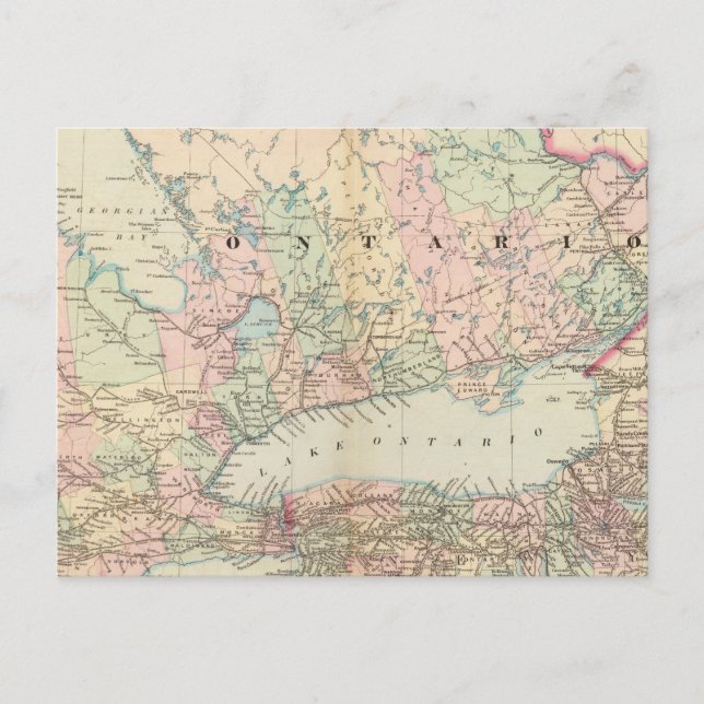 Ontario Postkarte (Vorderseite)