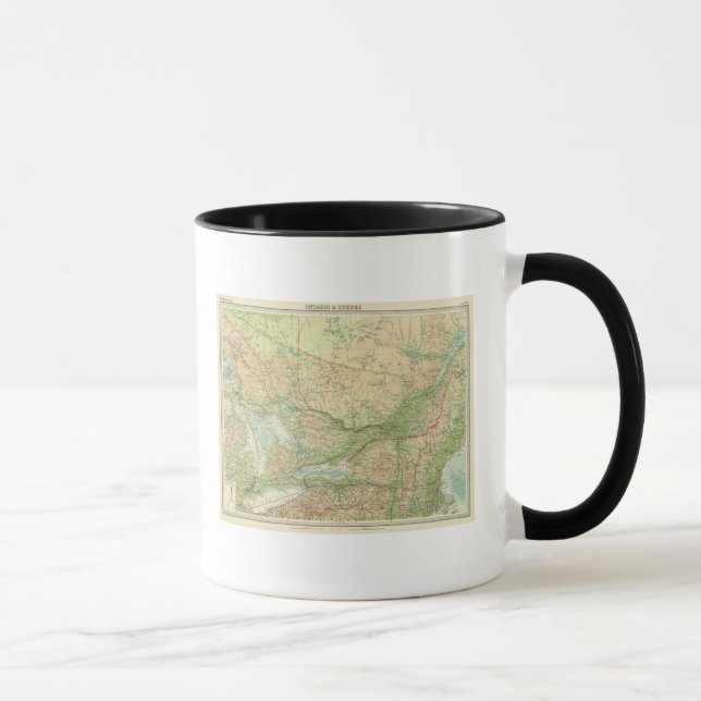 Ontario und Quebec Tasse (Rechts)