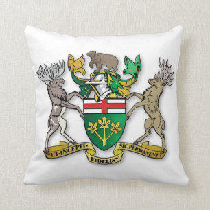 Ontario-Wappen Kissen