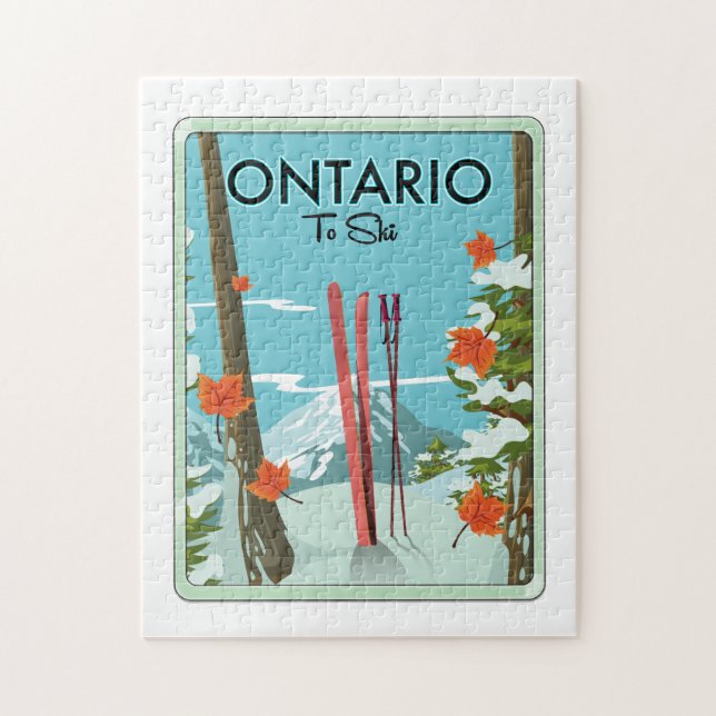 Ontario zum Ski (Vertikal)