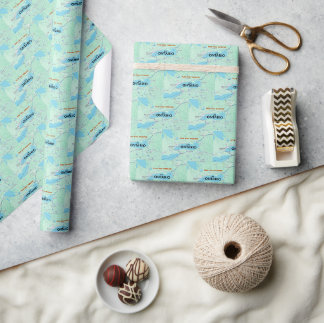 Ontariosee geschenkpapier