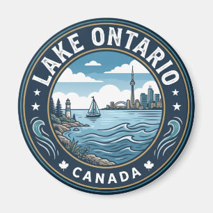 Ontariosee Kanada Magnet