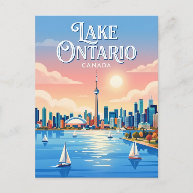 Ontariosee Kanada Postkarte (Vorderseite)