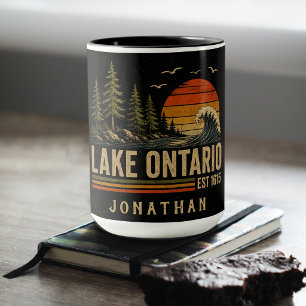 Ontariosee Vintage Great Lakes Seelenleben Tasse